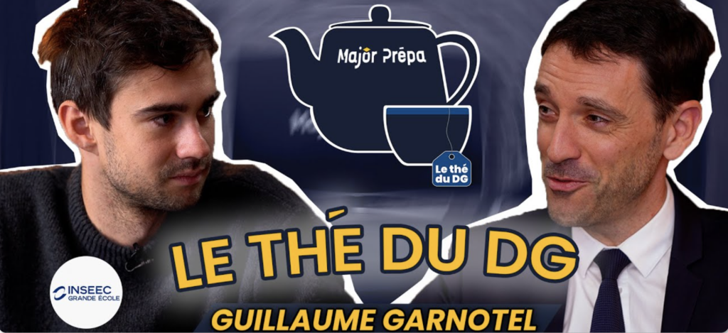 Discover the DG’s Tea with Guillaume Garnotel (INSEEC Grande École)