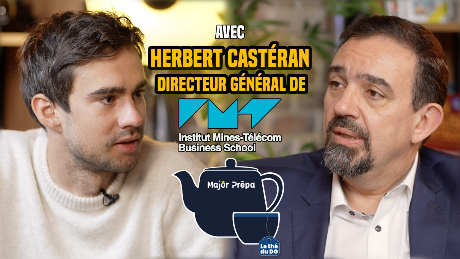 Discover the Thé du DG with Herbert Castéran from IMT-BS