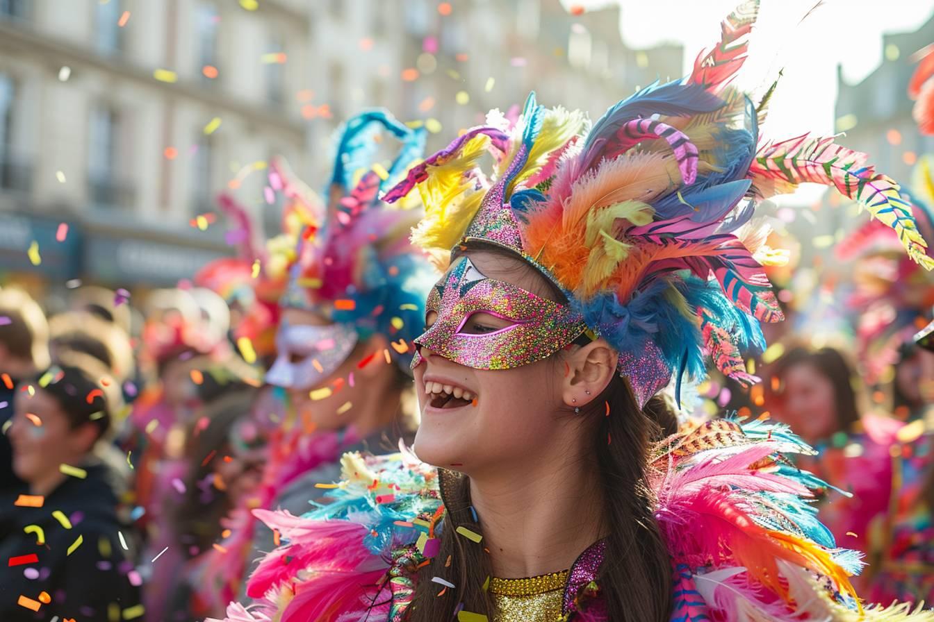 EM Normandie students at the Caen Carnival