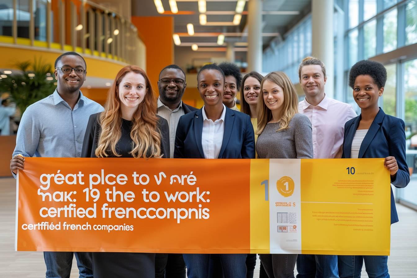 Great Place to Work: The 19 certified French companies