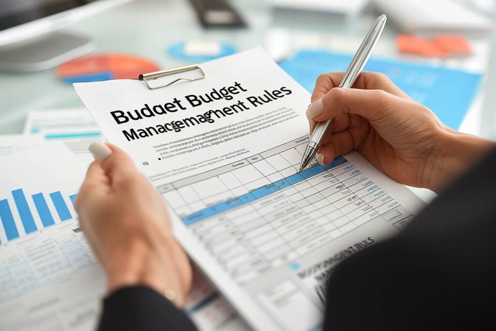 Rules to follow to better manage your budget