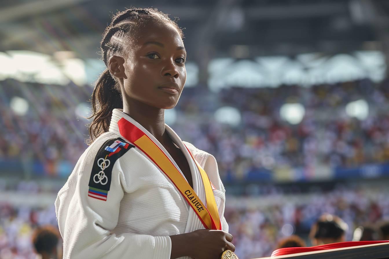 Clarisse Agbegnenou, student at HEC Paris and judo gold medalist in Tokyo