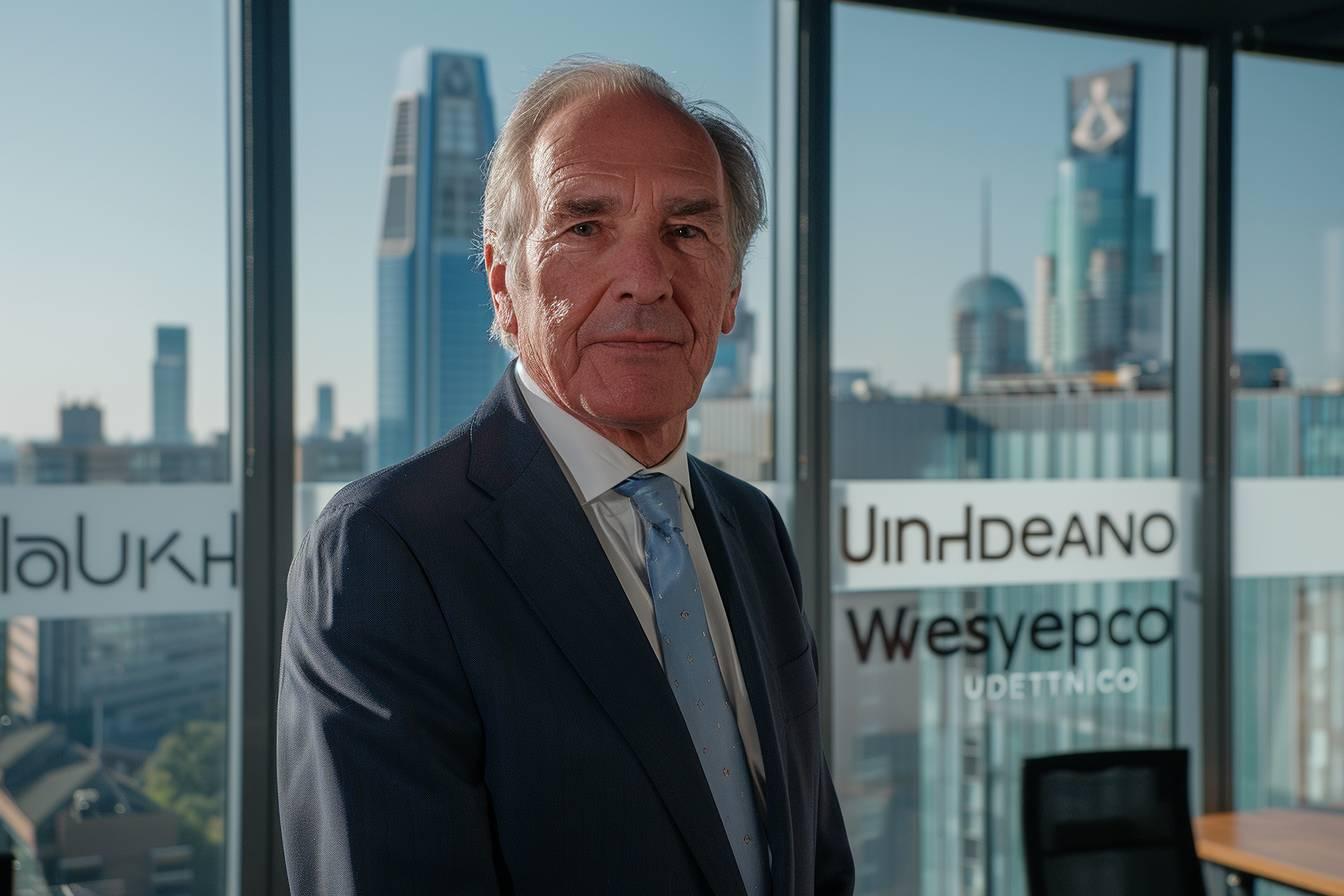 Portrait of Jean-Marie Tritant, new CEO of Unibail-Rodamco-Westfield